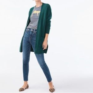 J. Crew Factory Open Front Cardigan in Extra Soft Yarn